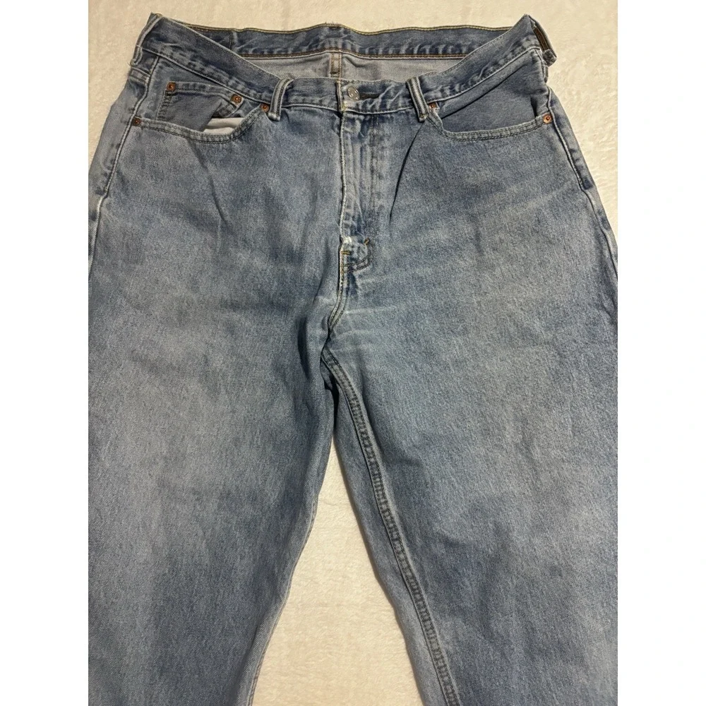 Levi's 560 Men's Jeans 36x30 (Actual 36x29) Medium Wash Denim‎ Blue